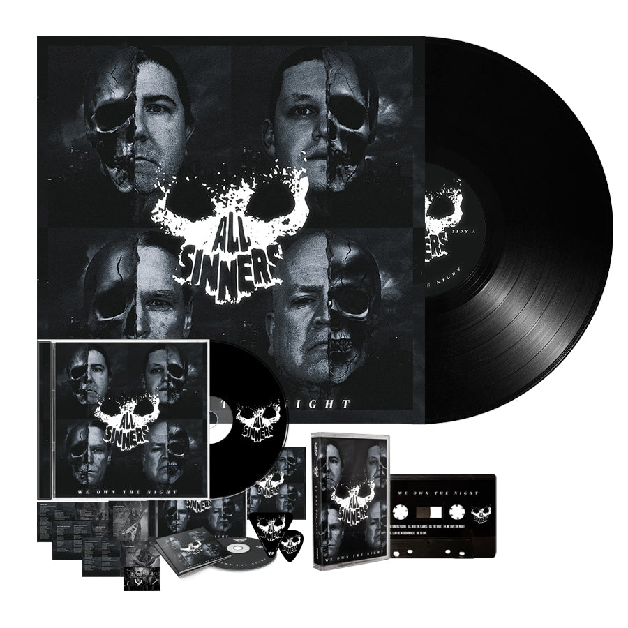 All Sinners CD, Vinyl & Cassette Bundle