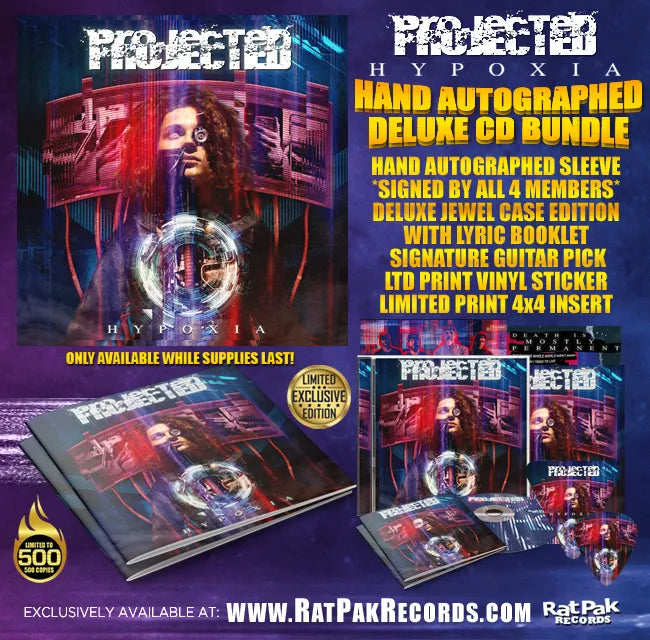 Projected "Hypoxia" Autographed CD Bundle