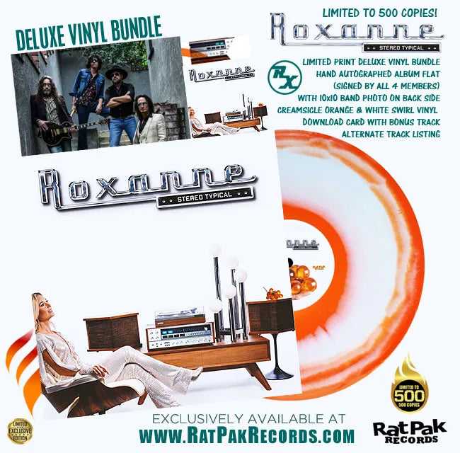 Roxanne "Stereo Typical" Ltd Print Deluxe Vinyl Record Bundle