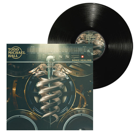Todd Michael Hall "Sonic Healing Autographed Vinyl Record