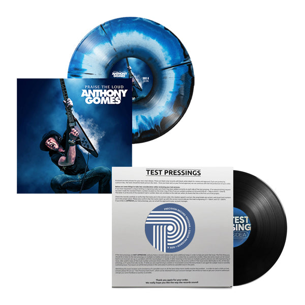 Anthony Gomes "Praise The Loud" Test Pressing Vinyl Bundle (Only 10 Available)