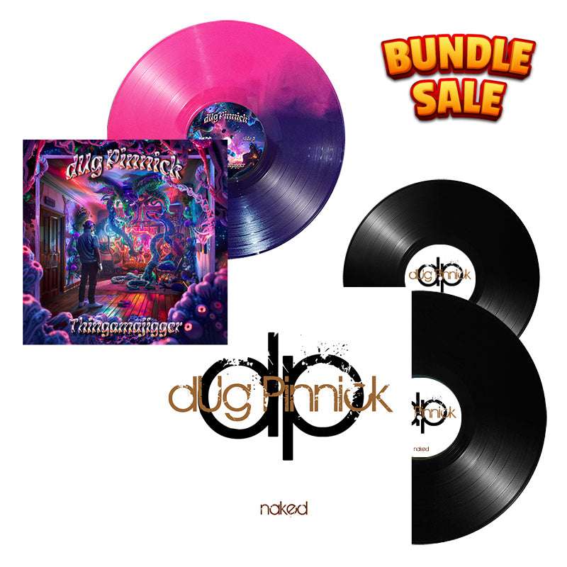 Doug Pinnick (King's X) Autographed Vinyl Record Bundle (LIMITED OFFER)