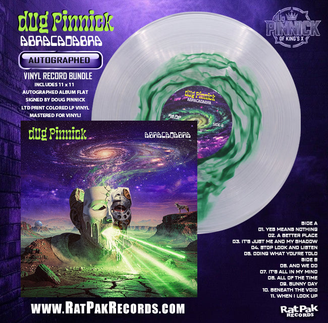Doug Pinnick "Abracadabra" Vinyl Record Bundle