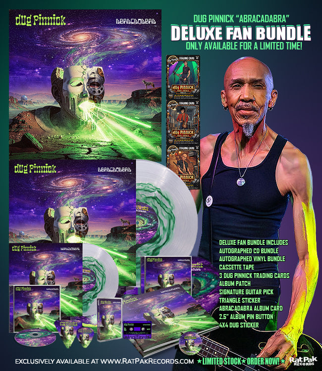 DOUG PINNICK "ABRACADABRA" DELUXE FAN BUNDLE