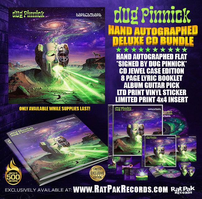 Doug Pinnick "Abracadabra" Hand Autographed CD Bundle