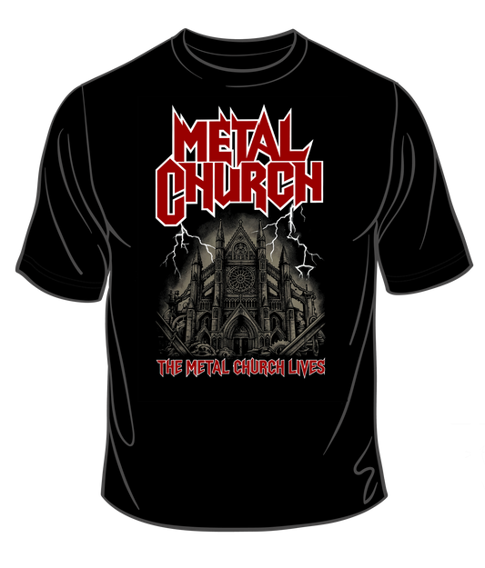 Metal Church "The Metal Church Lives" Unisex T-shirt